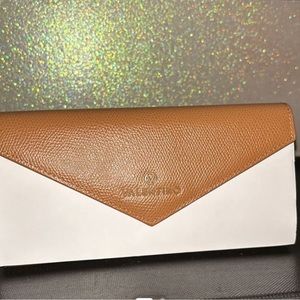 Valentino Tan Leather Wallet